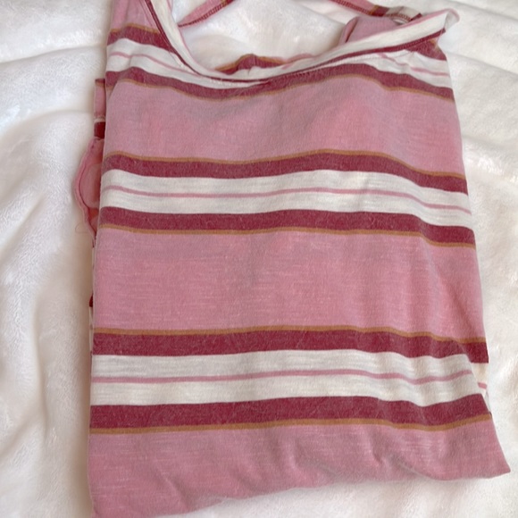 NWT Anthropologie Pilcro Ruffled Open Back Top - Picture 14 of 16